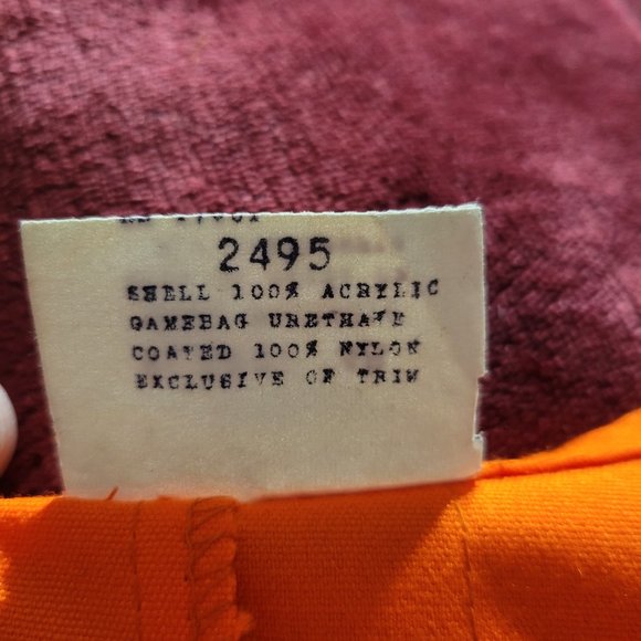 Vintage Sears Mens Hunting Vest Size XL - Picture 4 of 7